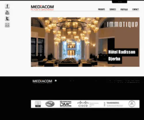 Mediacom.tn(Accueil) Screenshot