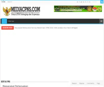 MediacPNS.com(MEDIA CPNS) Screenshot