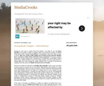 Mediacrooks.com(Mediacrooks) Screenshot