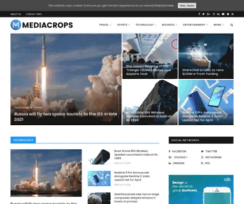 Mediacrops.com(Technology NewsInnovations and Future Tech) Screenshot