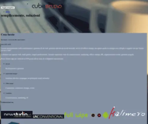 Mediacubestudio.eu(Siti web) Screenshot