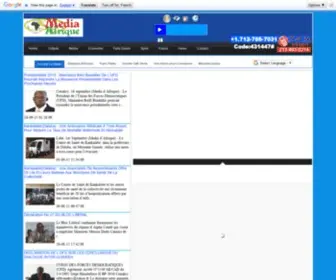 Mediadafrique.com(Small business web hosting offering additional business services such as) Screenshot