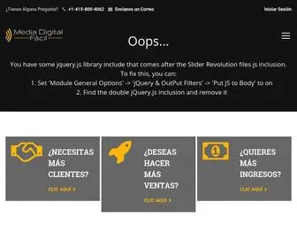 Mediadigitalfacil.com(Media Digital F) Screenshot