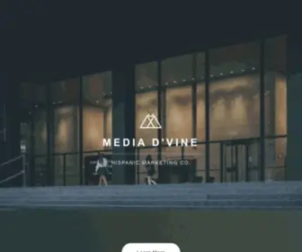 Mediadvine.com(Hispanic Marketing & Lead Generation Services) Screenshot