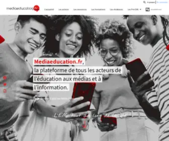 Mediaeducation.fr(Media Education) Screenshot