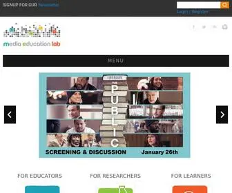 Mediaeducationlab.com(Media Education Lab) Screenshot