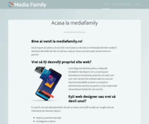 Mediafamily.ro(Acasa la mediafamily) Screenshot