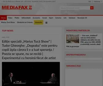 Mediafax.ro(Tiri de ultima ora si ultimele) Screenshot
