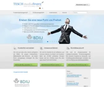 Mediafinanz.de(Inkasso Forderungsmanagement und Online Inkasso) Screenshot