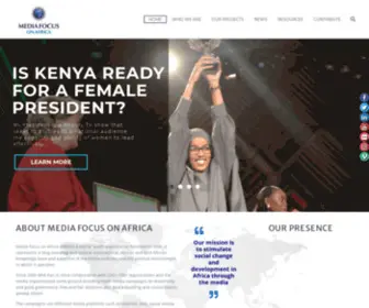 Mediafocusonafrica.org(Media Focus on Africa) Screenshot