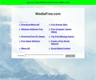 Mediafree.com(Mediafree) Screenshot