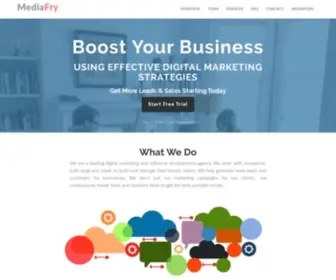 Mediafry.com(Digital Marketing) Screenshot