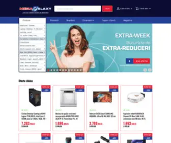 Mediagalaxy.ro(Cea mai variata gama de electronice si electrocasnice) Screenshot