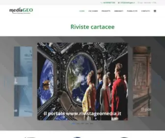 Mediageo.it(Science and Technology Communication) Screenshot