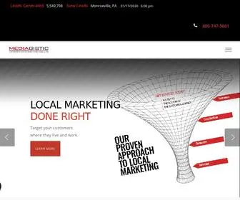 Mediagistic.com(Marketing and Advertising Agency) Screenshot