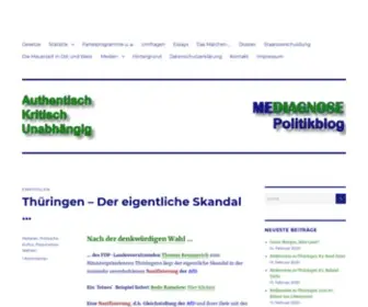 Mediagnose.de(Jeder) Screenshot