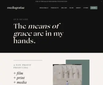 Mediagratiae.org(Media Gratiae) Screenshot