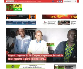 Mediaguinee.net(A la Une) Screenshot