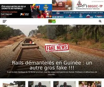 Mediaguinee.org(Actualité de la Guinée au quotidien) Screenshot