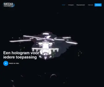 Mediahologram.nl(Media Hologram) Screenshot