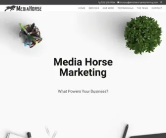 Mediahorsemarketing.com(Media Horse Marketing) Screenshot