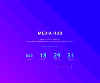 Mediahub.fr(MEDIA HUB) Screenshot