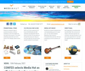 Mediahut.co.uk(Media Hut) Screenshot