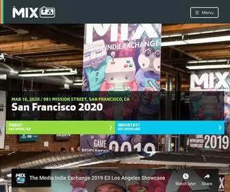 Mediaindieexchange.com(The MIX) Screenshot