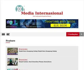 Mediainternasional.com(Indonesia untuk Dunia) Screenshot