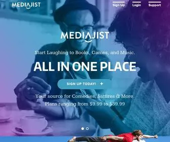 Mediajist.com(Your Go) Screenshot