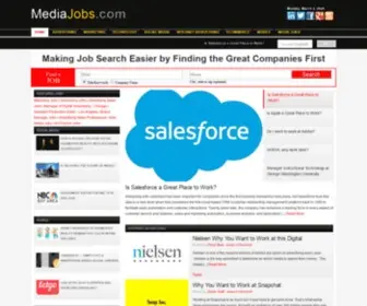 Mediajobs.com(Media Jobs) Screenshot