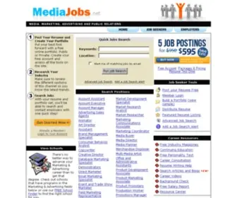 Mediajobs.net(Jobs in Media) Screenshot