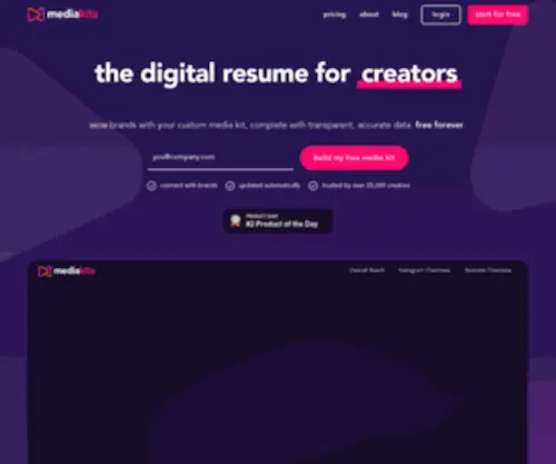 Mediakits.com(MediaKits – MediaKits) Screenshot
