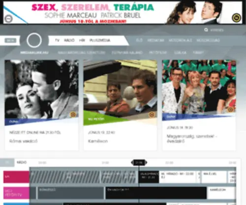 Mediaklikk.hu(MédiaKlikk) Screenshot