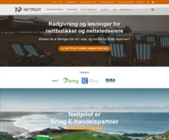 Mediakoordinator.no(Nettpilot: Kompetent og trygg webutvikling og rådgivningstjenester) Screenshot