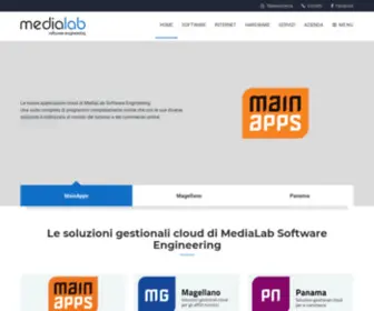Medialabinformatica.it(MediaLab Software Engineering) Screenshot