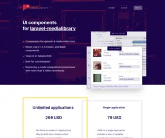 Medialibrary.pro(UI components) Screenshot