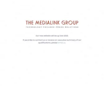 Medialinkgroup.com(The Medialink Group) Screenshot