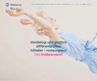Medialog.fr(N°1 de l’informatique Hôtellerie) Screenshot
