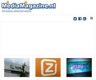 Mediamagazine.nl(De media over de media) Screenshot