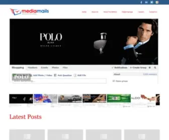 Mediamails.com(Media Advertising Company) Screenshot