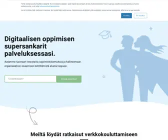 Mediamaisteri.com(Digitaalinen oppimisalusta ja eLearning) Screenshot