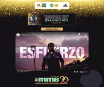 Mediamaratonbogota.com(Media maratón de Bogotá 2022) Screenshot