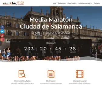 Mediamaratonsalamanca.es(Media Maratón Ciudad de Salamanca) Screenshot