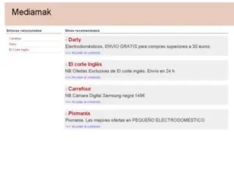 Mediamark.es(Mediamark) Screenshot