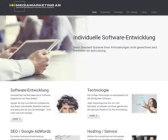 Mediamarketing.de(Individuelle Softwareentwicklung) Screenshot