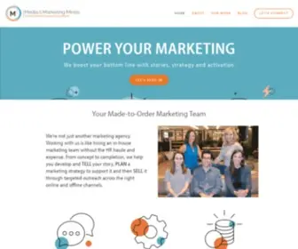 Mediamarketingminds.com(Media & Marketing Minds) Screenshot