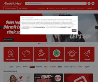 Mediamarkt.hu(Magyarország) Screenshot