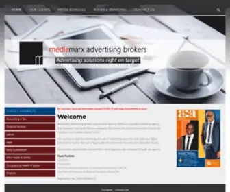 Mediamarx.co.za(Specialist sales marketing agency) Screenshot