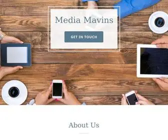 Mediamavins.com(Media Mavins) Screenshot